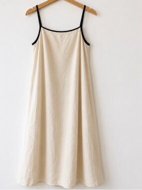 Shy Velvet Linen Maxi Dress S 4/6